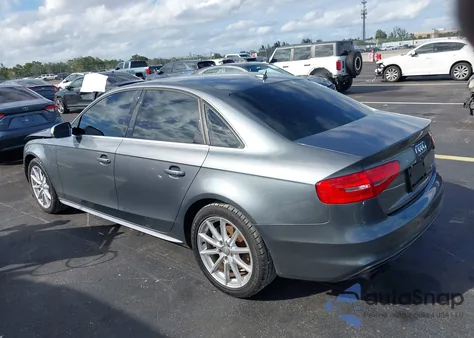 2015 Audi A4 2.0T Premium from USA, damaged, VIN WAUFFAFL8FN027407